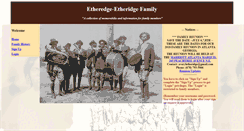 Desktop Screenshot of etheredge-etheridge.org